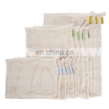 12Pcs Reusable Mesh Produce Bags Washable Eco Friendly for Grocery Shopping and Storage Fruit Vegetable and Toys Set