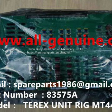 TEREX MT4400AC 83575A CARD UNIT RIG MT3600 MT3700 NTE240 NTE200 NTE260 NHL