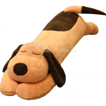 Puppy doll cute stuffed toy can be removed and washed men's and women's sleeping pillow on the big doll