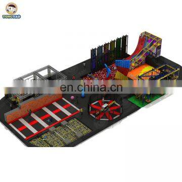 Top Commercial Design Theme Indoor Playground Trampoline Park