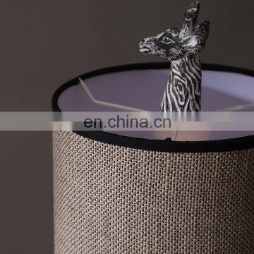 Unique Giraffe Animal Shape Vintage Modern Nightstand Desk Lamps for Hotel Bedroom photo-2