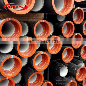 450mm zinc aluminum coating ductile iron pipe manufacturer,k9 di pipe