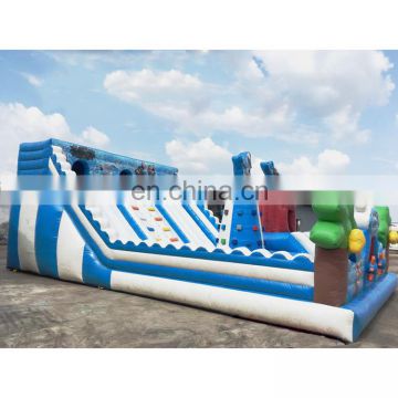 2020  new design Beautiful Ice and snow world slide jumping bouncy castle water inflatable slides