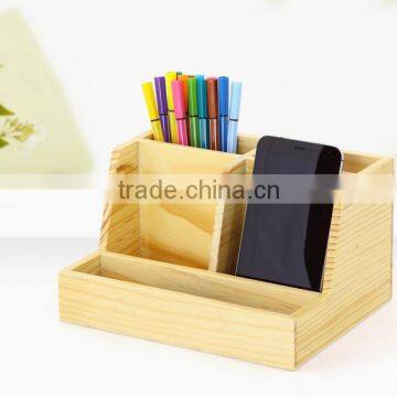 Custom Wooden Desk Organizer,Pencil Holder