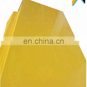 Yellow ColoAnti-UV Impact Resistance Low Temperature Thermoplastic Sheets Plastic Equipment Pad Plastic Sheeting for Water Tank