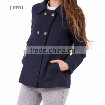Guangzhou Wholesales Manteau Court Women Coat /women Jacket/women Clothes photo-3