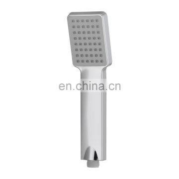 Ningbo 1 Function Square Plastic Chromed Hand Shower Spray For Bathroom