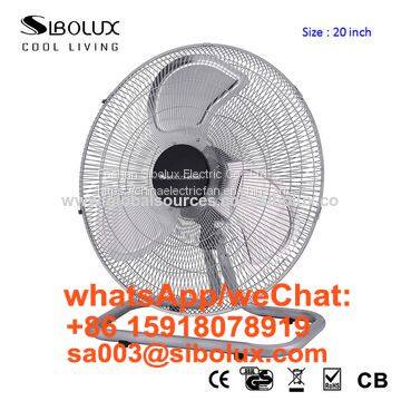 20 inch electric high velocity floor fan with 3 speeds/20inch electric floor fan
