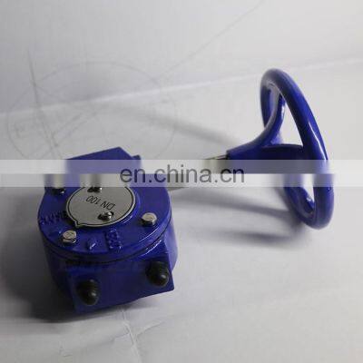 Bundor High Performance Worm Actuator Butterfly Valve Accessories Worm Gear Box photo-2