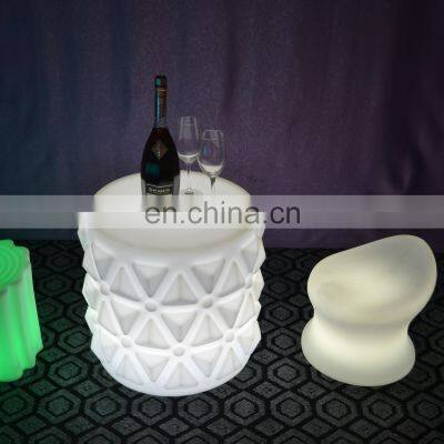 RGB Rechargeable Led Bar Furniture Lllluminated Waterproof Bar Chair Stool photo-5