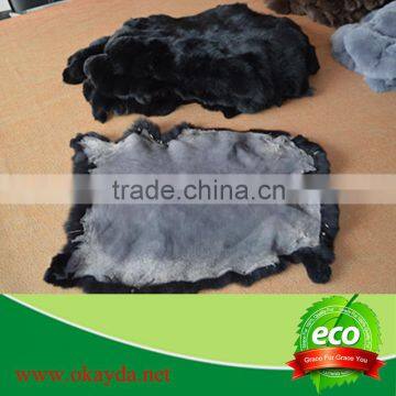 China tannery natural rabbit fur plate