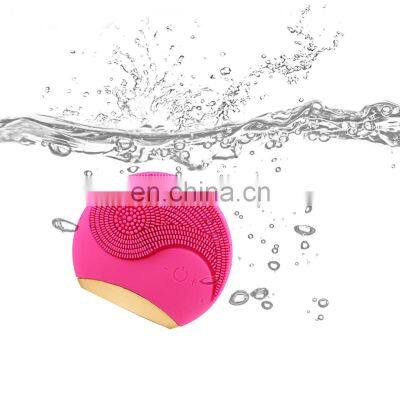 Multifunction Electric Brush Facial Beauty Machine Equipment Sonic Facial Cleansing Brush Silicone For Deep Cleansing