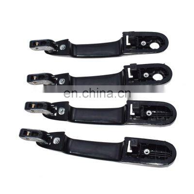 Free Shipping!PRIMED BLACK Exterior Outside Door Handle Front & Rear 4Pcs for Hyundai Tucson