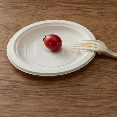 Environmentally Friendly Compostable Disposable Food Plates photo-2