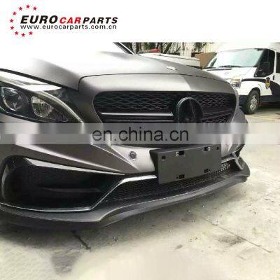 C Class W205 Car Bodykit for W205 Facelift Body Kits With Front Bumper Rear Bumper Fender Ducts and Grille photo-4