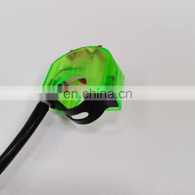 Hot Sale 12V 22mm Handlebar Green Color Cover 3 Wire Bullet Connector on off Motorcycle Headlight Switch photo-3