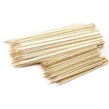 bamboo wood skewers 4 inch cocktail picks
