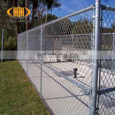 Transformer fence hot dipped galvanized chain link fence