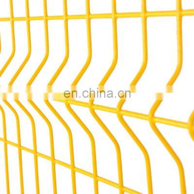 3D Galvanized and PVC Coated Welded Wire Mesh Fence