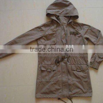 2012 new model's ladies' cotton washed jackets for spring season