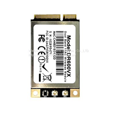 DR600VX  QCA9880 802.11ac Dual band  QCA9880 2x2 2.4G/5G FCC/CE