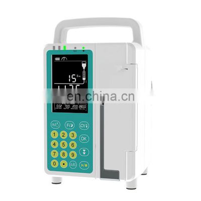 cheap CE approved  portable LCD screen chemotherapy Peristaltic iv medical  infusion pump price