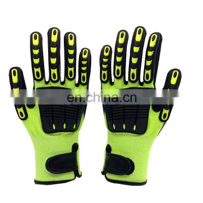 Cut Resistant Security Gloves Nitrile Glasses Fiber Anti Cut Glove