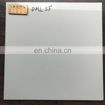 Foshan snow-white color floor and wall polished porcelain tiles