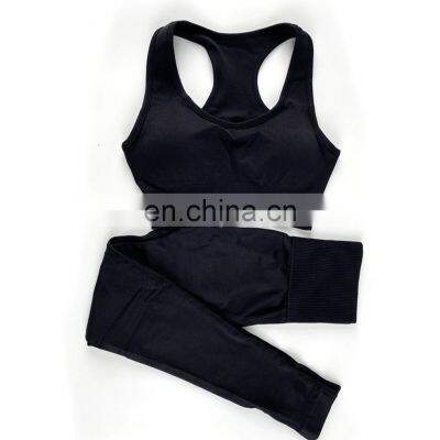 Wholesale Sport Suit Women, Fitness Clothing Sport Wear Yoga Set Gym Sportswear Running Leggings Women Set/ photo-5