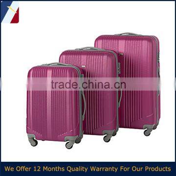 Customize Travel Hardside Abs Luggage Trolley Set in Usa,euro,turkey Market Quality Choice Supplier's Choice photo-2