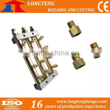 Copper Brass Accessories for Gas Distributor for CNC Cutter,wuxi longteng welding and cutting