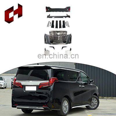 Ch New Upgrade Luxury Rear Bar Taillights Front Splitter Exhaust Side Skirt Body Kits For Toyota Alphard 2018-2020