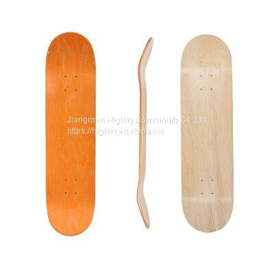 Custom Athletic Pro 7 Ply 100% Northeast Maple Veneer Blank Skateboard Deck photo-3