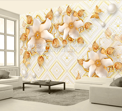 New Designs Decorative Floor Sticker Murals Flowers Mural Waterproof 8D Drop Ship photo-3