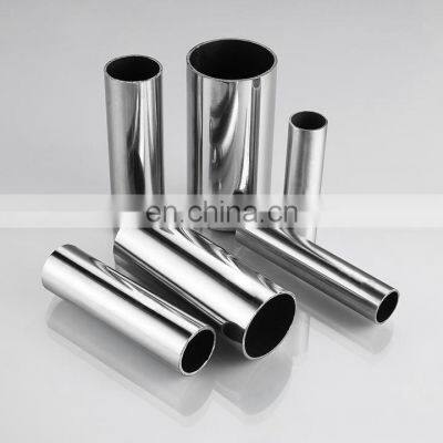 304 5mm thickness mirror polished SS tube  stainless steel pipe