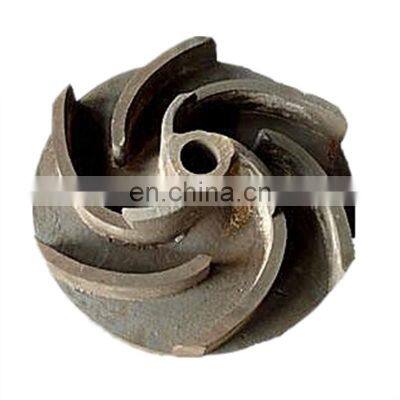 Custom Made Coated Sand Shell Mold Casting Cast Iron Mud Pump Impeller