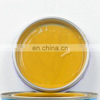 direct sale car paint yellow mud color coating acrylic colorful liquid state lacquer automotive top coat paint