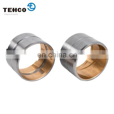 Bushing based on steel with CuPb24Sn24 spare parts bimetal bushings SF800 bronze bushing