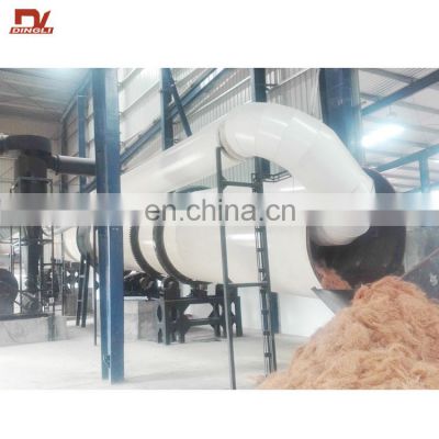 Quality Assurance Coconut Fiber Drying Equip Line for Malaysia Buyer