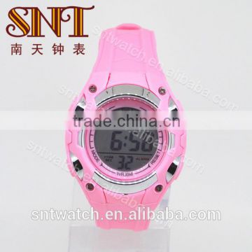 Fashion digital watch LCD movement for girls