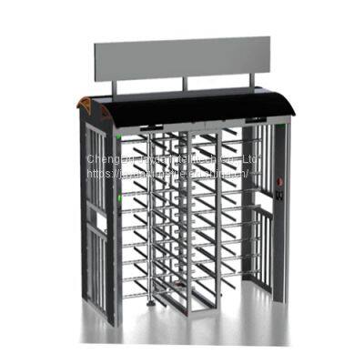Double Lane Full Height Motorised Turnstile/ Security Full Height Turnstile/ Full Height Biometric Turnstile photo-2
