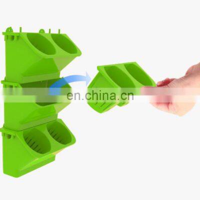 Factory Wholesale Vertical Garden Outdoor Flower Pot Plastic