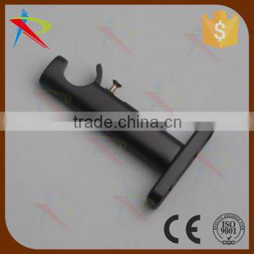 Metal Aluminum Alloy Material Wooden Plated Fancy Curtain Rod Brackets photo-5