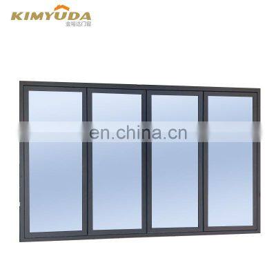 Tempered Glass Standard Size Double Glass Slide Window Latest Aluminium Sliding Windows