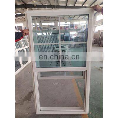 American pvc single hung and tilt windows with grilltube fixed mosquito net screen