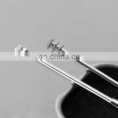 Stainless Steel Ear Cleaner Portable Ear Wax Pick Double Headed Ear Spoon Cleaning Tool photo-4