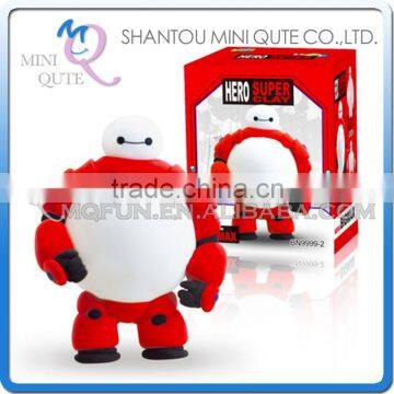 Mini Qute Bonnie kawaii big hero 6 baymax DIY American cartoon model building block plasticine clay educational toy NO.BN9999-2