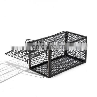 Superior Quality Smart Iron Animal Cage Trap Durable Black Humane Live Rats Trap Cage