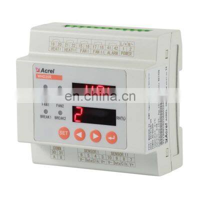 WHD20R-11 ACREL Din Rail Mounted Temperature & Humidity Controller one channel temperature measurement