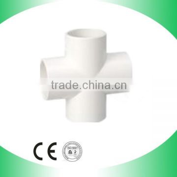 china 4 way tee din standard pipe fitting